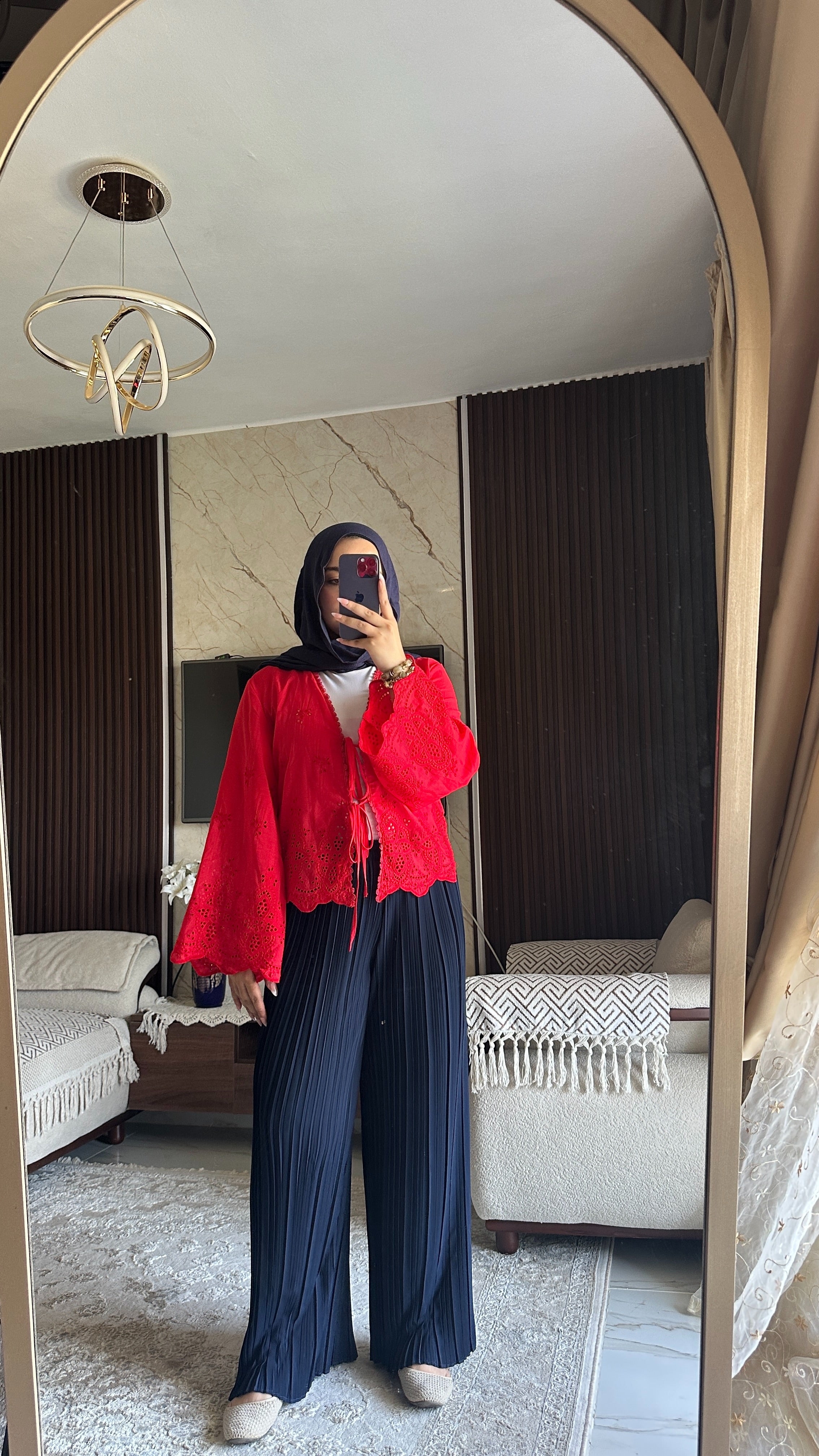 PLISSE PANTS
