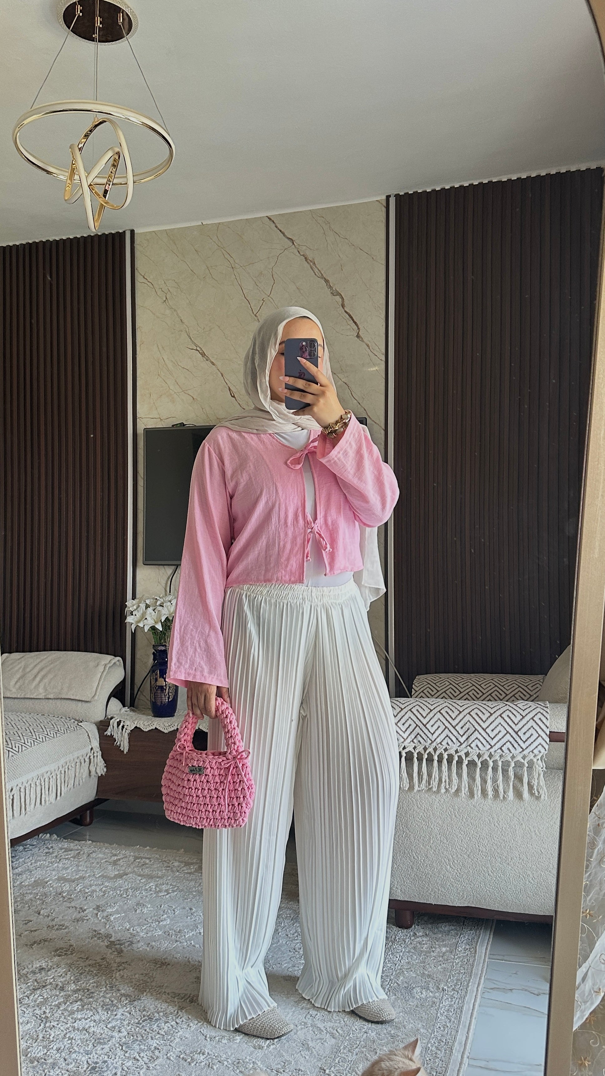 PLISSE PANTS